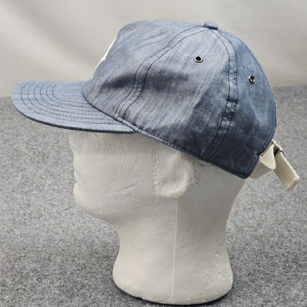 The‎ North Face Hat One Size Blue Chambray Strapback Outdoor Gorpcore Coastal